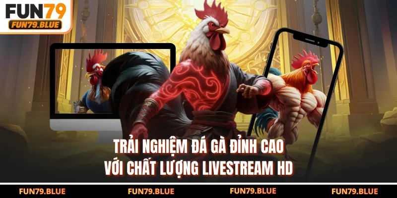 Trải nghiệm đá gà đỉnh cao với chất lượng livestream HD